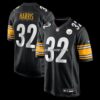 Mens Nike Franco Harris Black Pittsburgh Steelers Game Retired Player Jersey