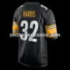 Mens Nike Franco Harris Black Pittsburgh Steelers Game Retired Player Jersey