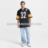 Mens Nike Franco Harris Black Pittsburgh Steelers Game Retired Player Jersey