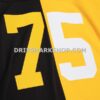 Mens Mitchell And Ness Joe Greene Black Gold Pittsburgh Steelers 1976 Split Legacy Replica Jersey Pi5003000