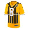 Mens Nike Aaron Rodgers Gold Pittsburgh Steelers Alternate 1933 Throwback Game Jersey