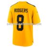 Mens Nike Aaron Rodgers Gold Pittsburgh Steelers Alternate 1933 Throwback Game Jersey