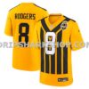 Mens Nike Aaron Rodgers Gold Pittsburgh Steelers Alternate 1933 Throwback Game Jersey