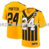 NFL27d1a9M01-518eb5 Mens Nike Joey Porter Jr Gold Pittsburgh Steelers Alternate 1933 Throwback Game Jersey