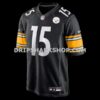 Mens Nike Ben Skowronek Black Pittsburgh Steelers Team Game Jersey