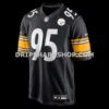 Mens Nike Keeanu Benton Black Pittsburgh Steelers Team Game Jersey