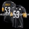 Mens Nike Jawhaun Bentley Black Pittsburgh Steelers Team Game Jersey
