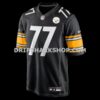 NFL27dbb8G05-1dfa2d Mens Nike Broderick Jones Black Pittsburgh Steelers Game Jersey