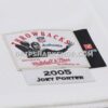Mens Mitchell And Ness Joey Porter White Pittsburgh Steelers 2005 Authentic Throwback Retired Player Jersey