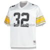 Mens Mitchell And Ness Franco Harris White Pittsburgh Steelers Big And Tall 1976 Retired Player Replica Jersey Pi4995000