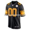 NFL27eaeaG05-2e8b26 Mens Nike Black Pittsburgh Steelers Alternate Custom Game Jersey