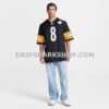 Mens Nike Aaron Rodgers Black Pittsburgh Steelers Game Jersey