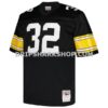 Mens Mitchell And Ness Franco Harris Black Pittsburgh Steelers Big And Tall 1976 Legacy Retired Player Jersey