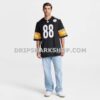 NFL27f23fG10-194f61 Mens Nike Pat Freiermuth Black Pittsburgh Steelers Game Jersey