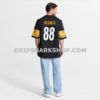 NFL27f23fG11-705924 Mens Nike Pat Freiermuth Black Pittsburgh Steelers Game Jersey
