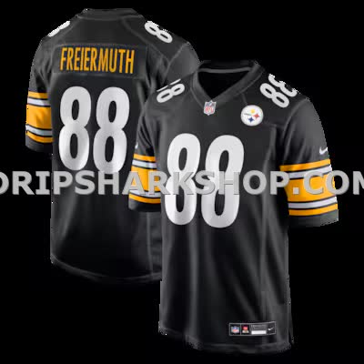 Mens Nike Pat Freiermuth Black Pittsburgh Steelers Game Jersey