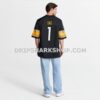 NFL27f619G11-c9df2d Mens Nike Number 1 Dad Black Pittsburgh Steelers Game Jersey