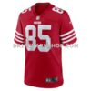 Mens Nike George Kittle Scarlet San Francisco 49ers Player Game Jersey Pi4825000