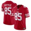 Mens Nike George Kittle Scarlet San Francisco 49ers Vapor Fuse Limited Jersey