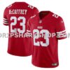 Mens Nike Christian Mccaffrey Scarlet San Francisco 49ers Vapor Fuse Limited Jersey