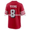 Mens Nike Steve Young Scarlet San Francisco 49ers Retired Player Alternate Game Jersey Pi4768000