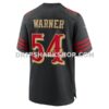 Mens Nike Fred Warner Black San Francisco 49ers 2025 Rivalries Collection Game Jersey