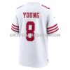 Mens Nike Steve Young White San Francisco 49ers Retired Player Game Jersey Pi4825000