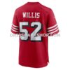 NFL281dc6G02-7738ee Mens Nike Patrick Willis Scarlet San Francisco 49ers Retired Player Alternate Game Jersey Pi4768000