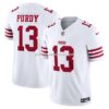 Mens Nike Brock Purdy White San Francisco 49ers Vapor Fuse Limited Jersey