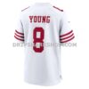 Mens Nike Steve Young White San Francisco 49ers Retired Game Player Jersey Pi4482000