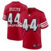 NFL28345cM01-f4d5a3 Mens Nike Kyle Juszczyk Scarlet San Francisco 49ers Alternate Game Jersey Pi4768000