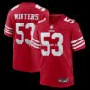 Mens Nike Dee Winters Scarlet San Francisco 49ers Team Game Jersey