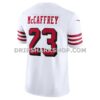Mens Nike Christian Mccaffrey White San Francisco 49ers Vapor Fuse Limited 2nd Alternate Jersey