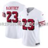 Mens Nike Christian Mccaffrey White San Francisco 49ers Vapor Fuse Limited 2nd Alternate Jersey
