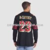 Mens Nike Christian Mccaffrey Black San Francisco 49ers 2025 Rivalries Collection Game Jersey