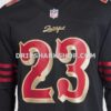 Mens Nike Christian Mccaffrey Black San Francisco 49ers 2025 Rivalries Collection Game Jersey