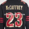 Mens Nike Christian Mccaffrey Black San Francisco 49ers 2025 Rivalries Collection Game Jersey