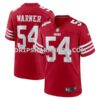 Mens Nike Fred Warner Scarlet San Francisco 49ers Player Game Jersey Pi4825000