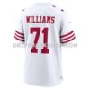 Mens Nike Trent Williams White San Francisco 49ers Player Game Jersey Pi4825000