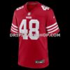 Mens Nike Tatum Bethune Scarlet San Francisco 49ers Game Jersey