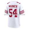 NFL2855c4G02-58df7f Mens Nike Fred Warner White San Francisco 49ers Player Game Jersey Pi4825000