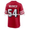 Mens Nike Fred Warner Scarlet San Francisco 49ers Alternate Game Jersey Pi4768000