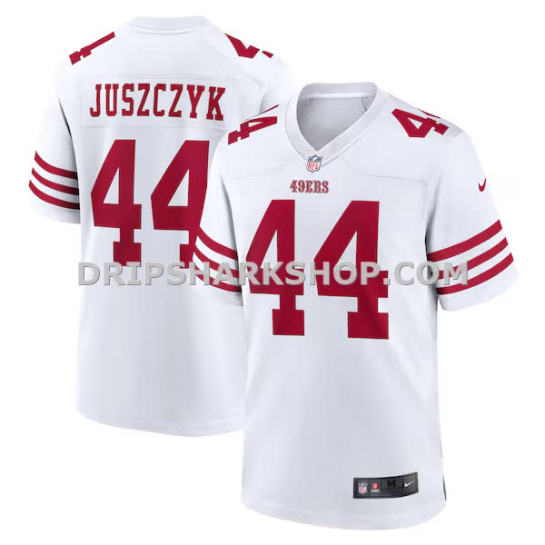 Mens Nike Kyle Juszczyk White San Francisco 49ers Player Game Jersey Pi4825000