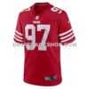 NFL285a91G01-268563 Mens Nike Nick Bosa Scarlet San Francisco 49ers Team Game Jersey Pi4482000