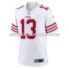 NFL285aadG01-19a59e Mens Nike Brock Purdy White San Francisco 49ers Game Player Jersey Pi5274000