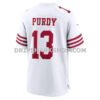 NFL285aadG02-3e434e Mens Nike Brock Purdy White San Francisco 49ers Game Player Jersey Pi5274000