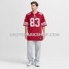 Mens Nike Marquez Valdes Scantling Scarlet San Francisco 49ers Team Game Jersey
