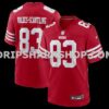 Mens Nike Marquez Valdes Scantling Scarlet San Francisco 49ers Team Game Jersey