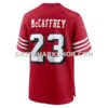 Mens Nike Christian Mccaffrey Scarlet San Francisco 49ers Alternate Game Player Jersey Pi5207000