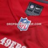 Mens Nike Number 1 Groom Scarlet San Francisco 49ers Game Jersey